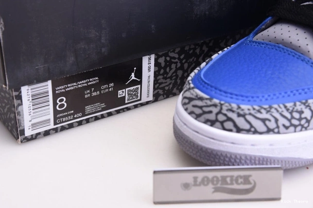 Kicktheory Jordan Royal' Air 'Varsity Retro 400 3 CT8532 - 0727